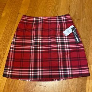 NWT*Women’s design lab plaid skirt